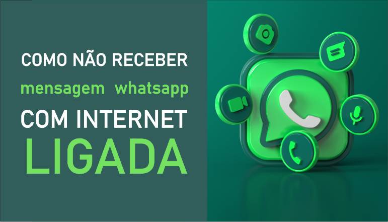 Como não receber mensagem no WhatsApp com a internet ligada